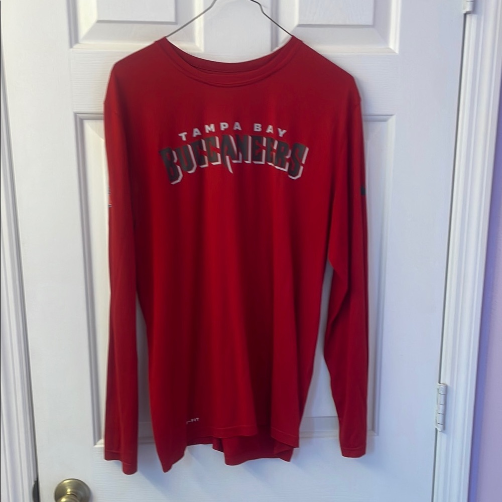 Tampa Bay Buccaneers Red Long Sleeve Shirt
